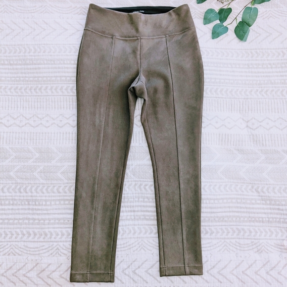 Andrew Marc suede pointe pants M - Picture 2 of 7